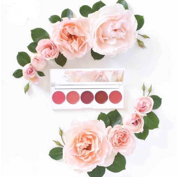 Seraphine botanicals Cream Lip & Cheek Palette with SLMISSGLAM Brush NEW - Picture 8 of 11